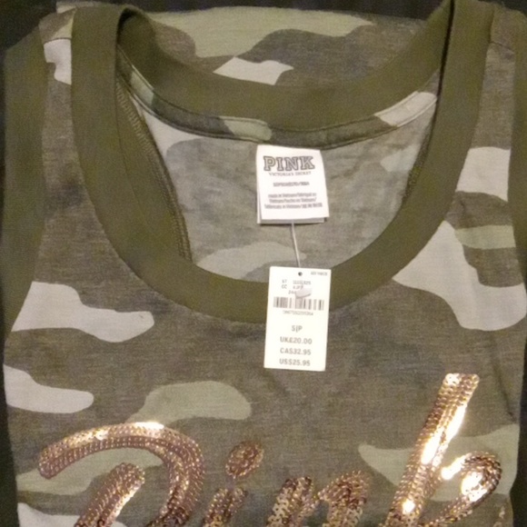 Victoria's Secret metalic Pink , tank top - Picture 6 of 7